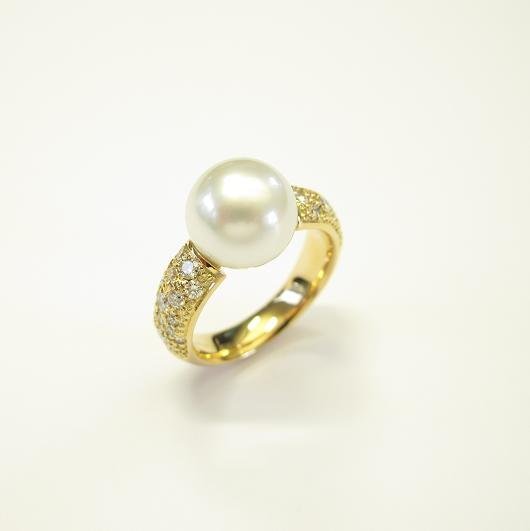 Gellner Perlen- Diamantring